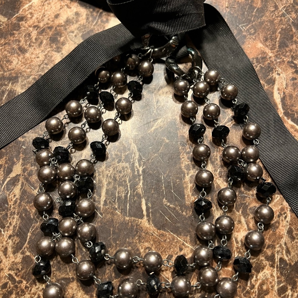Three strand necklace